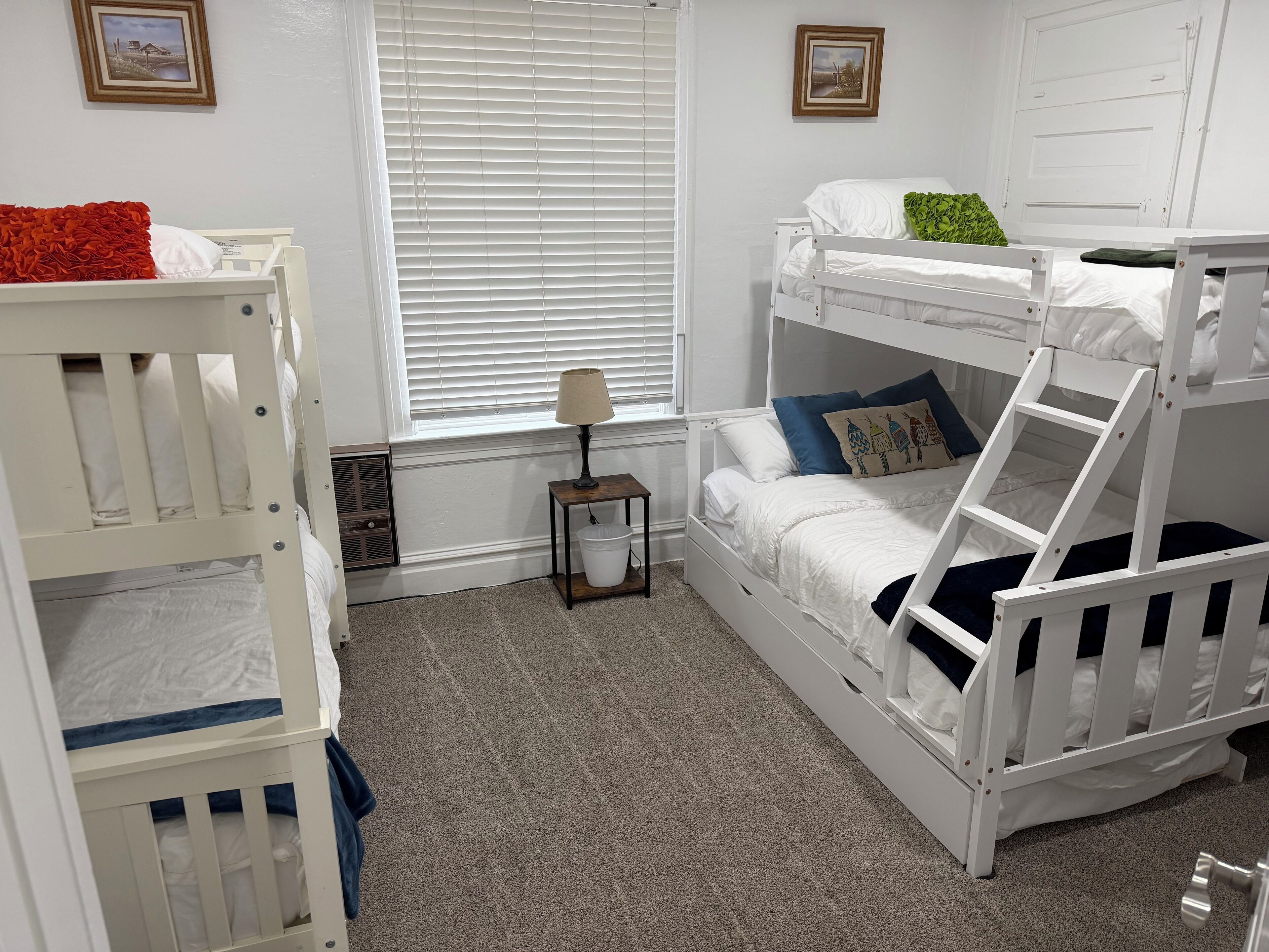 4 bedrooms, desk, travel crib, free WiFi