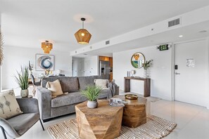 Smart TV - Spacious 2BR, 2.5BA Apartment | Bay Harbor Islands • Family-Friendly Stay (Bay Harbor Island)