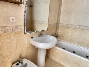 Hair dryer, towels