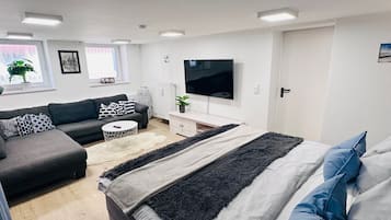 Fernseher, Stereoanlage