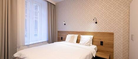 1 Schlafzimmer, Schreibtisch, Bügeleisen/Bügelbrett, WLAN