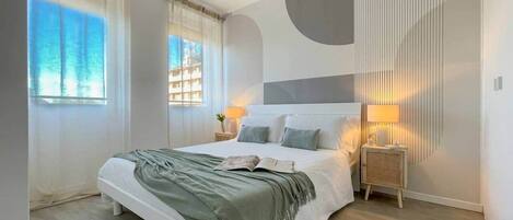 1 Schlafzimmer, Bügeleisen/Bügelbrett, kostenloses WLAN, Bettwäsche