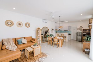 Exclusive-villa - 2 soveværelser - privat pool | Stue