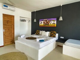 Wifi gratis y ropa de cama 