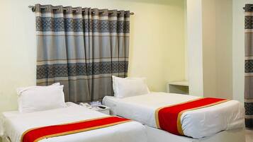 Economy Room, City View | 1 bedroom, desk, laptop workspace, free WiFi