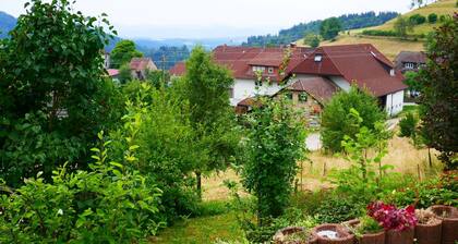 Appartement 'Landblick' avec vue sur la montagne, terrasse privée et Wi-Fi