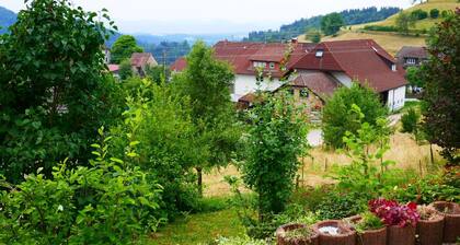 Appartement 'Landblick' avec vue sur la montagne, terrasse privée et Wi-Fi
