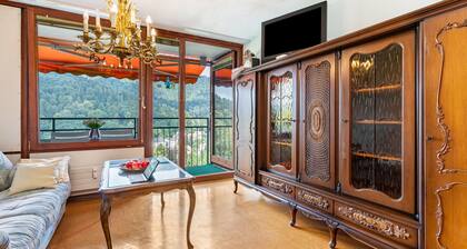 Studio 'Ferienwohnung Nr 96' avec jardin partagé, balcon et Wi-Fi