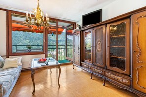 Fernseher, Tischtennisplatte