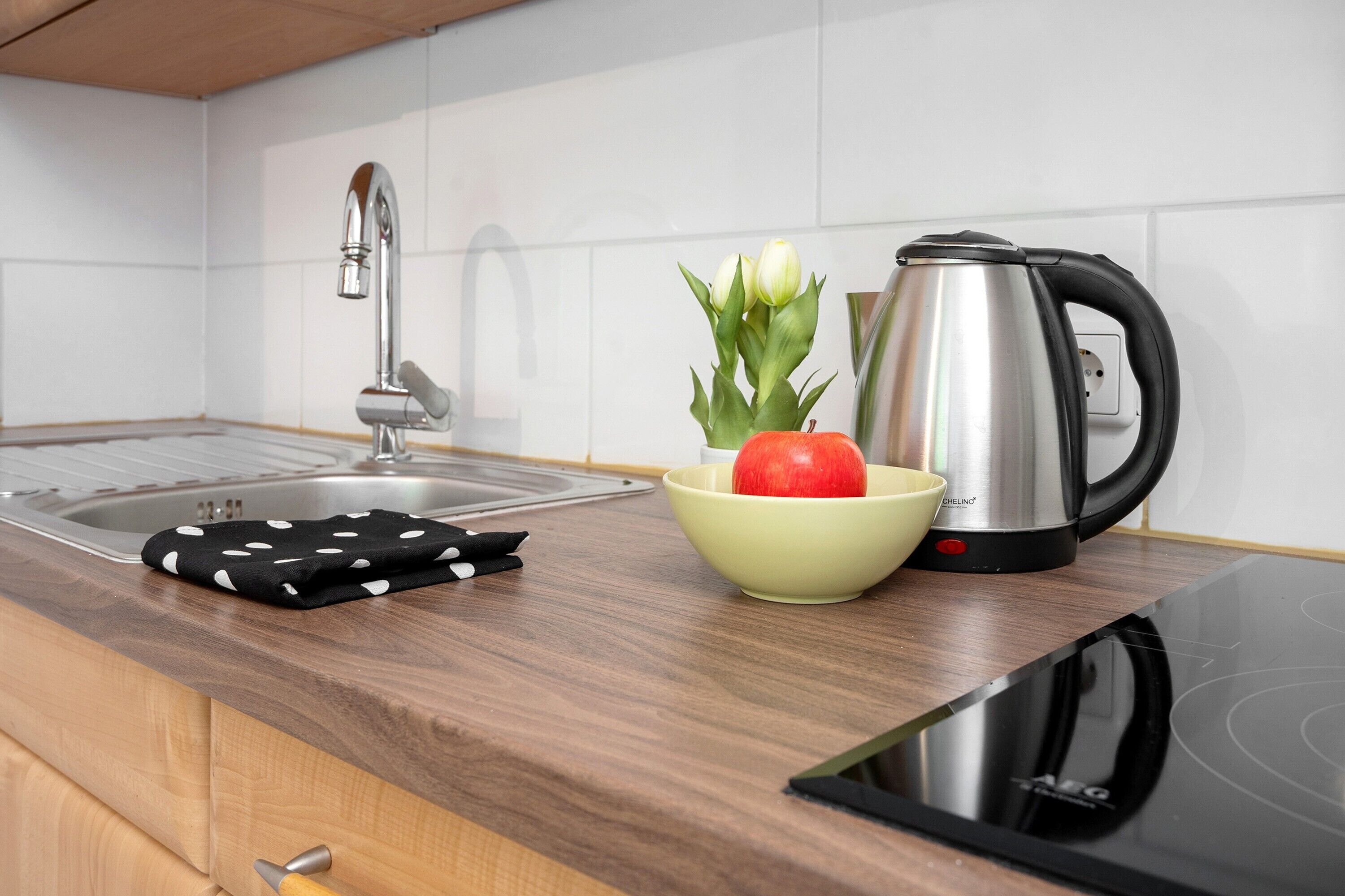 Réfrigérateur, four, plaque de cuisson, lave-vaisselle