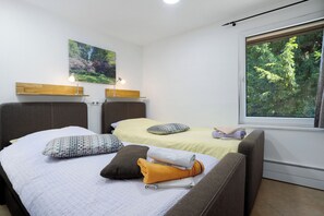 1 makuuhuone, ilmainen Wi-Fi, vuodevaatteet