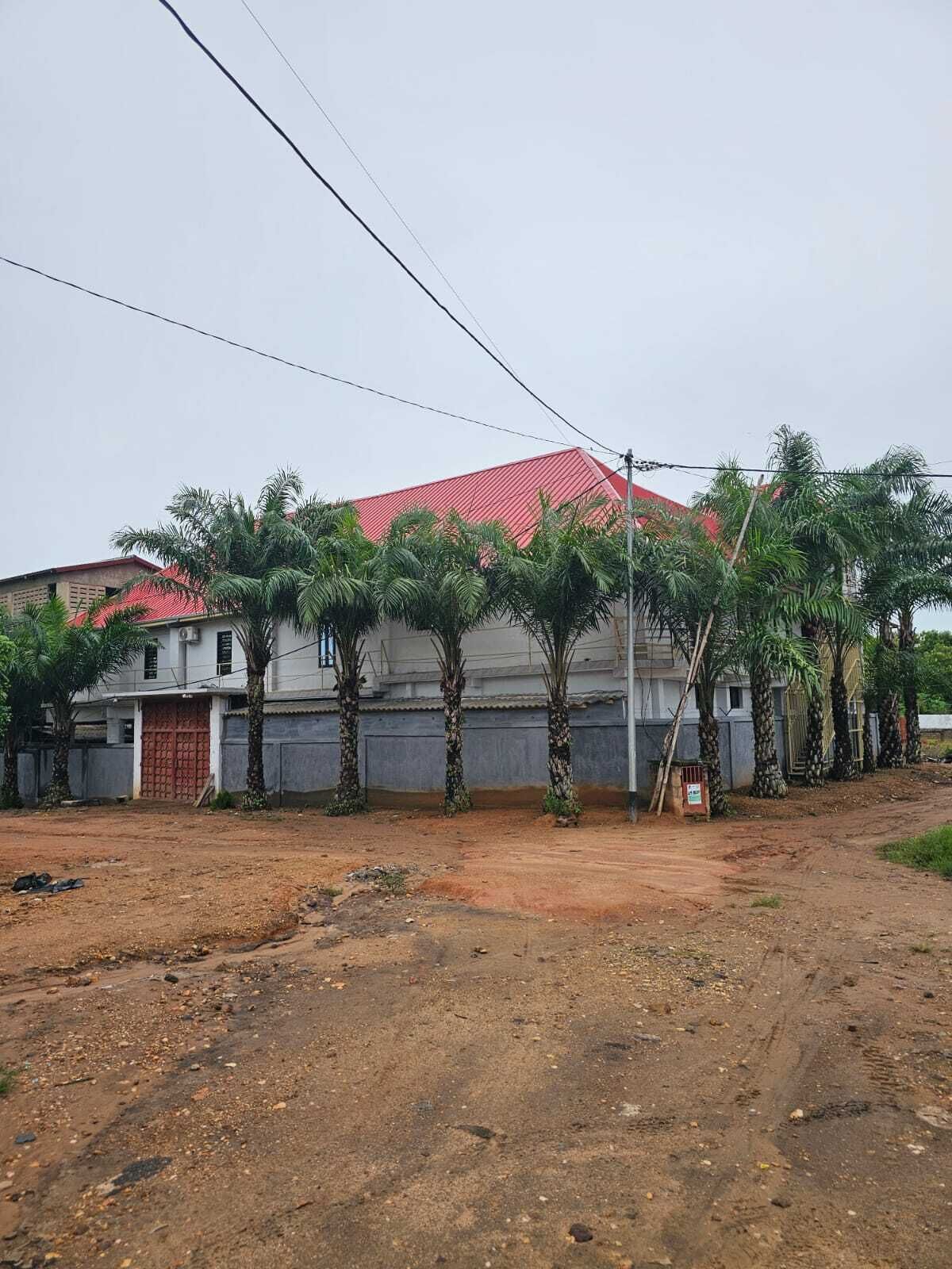 Façade de l’hébergement