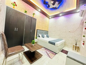 In-room safe, desk, laptop workspace, free WiFi - Star Residency (Varanasi)