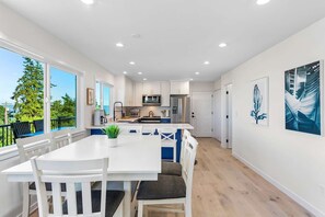 Dining - Peaceful Island Getaway, Port Susan views w/BBQ (Camano)