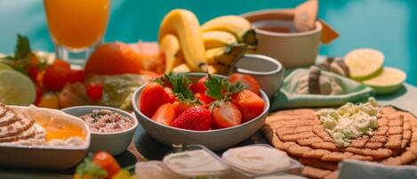 Sarapan siap masak setiap hari dengan biaya tambahan