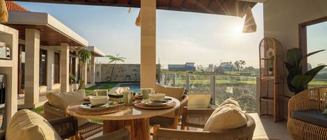 Exclusive Villa, 2 Bedrooms, Private Pool | Living area