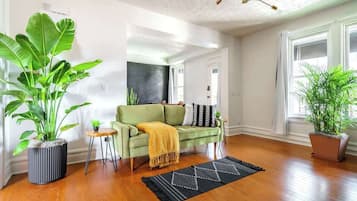 Smart TV, books, video library, offices