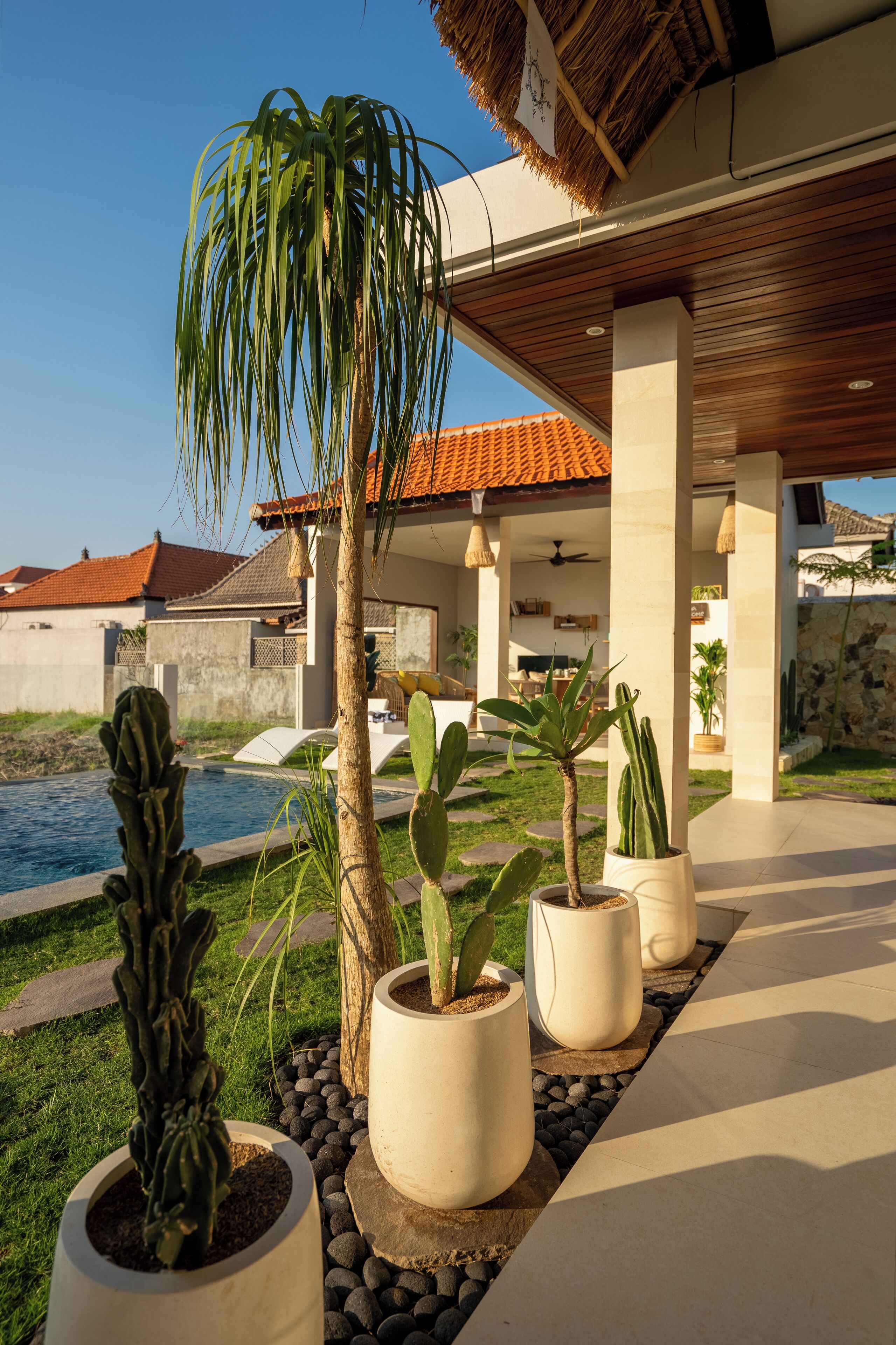 Panoramic-Villa, 2 Schlafzimmer, eigener Pool | Ausblick vom Zimmer