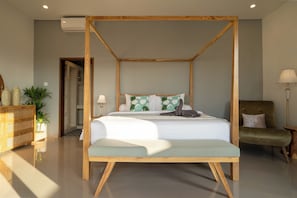 Panoramic-Villa, 2 Schlafzimmer, eigener Pool | 2 Schlafzimmer, Zimmersafe, individuell dekoriert