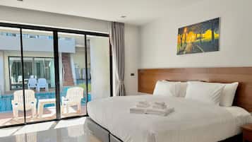 Kamar Deluks, akses ke kolam renang | Pemandangan dari kamar