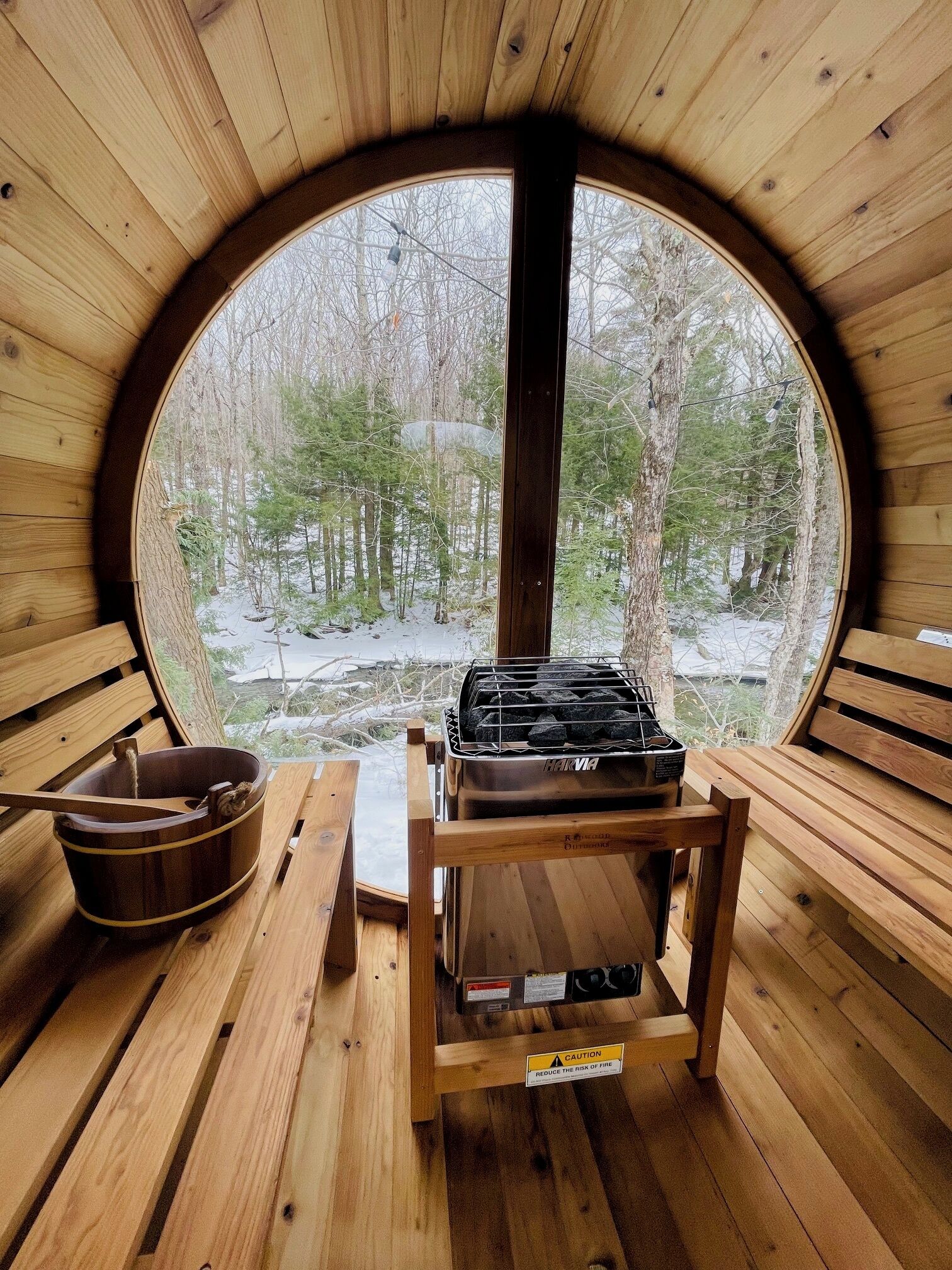 Enceinte de l’hébergement