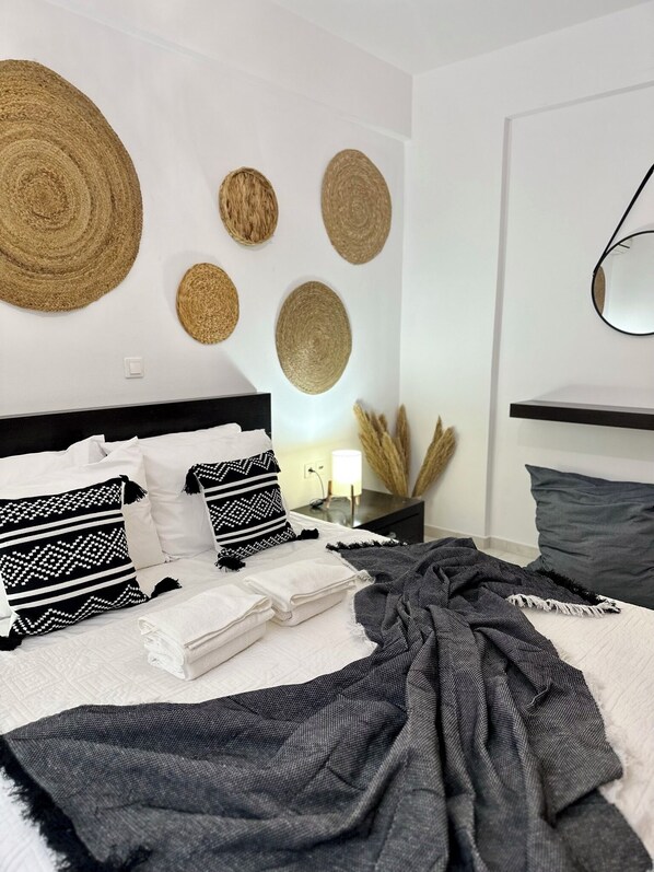 2 Schlafzimmer, schallisolierte Zimmer, Bügeleisen/Bügelbrett, WLAN
