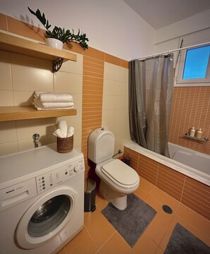 Hair dryer, towels, soap, shampoo - Mylos home (Ierapetra)