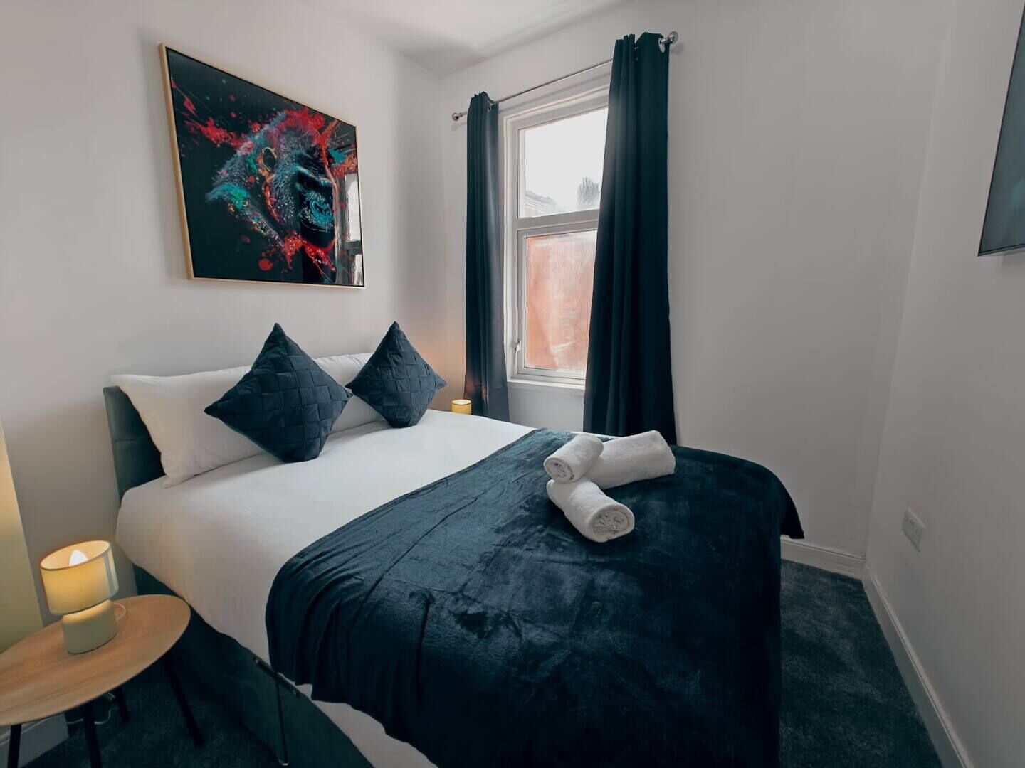 4 soveværelser, skrivebord, strygejern/strygebræt, gratis Wi-Fi