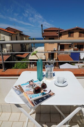 Economy Room, Balcony, Partial Sea View | Balcony