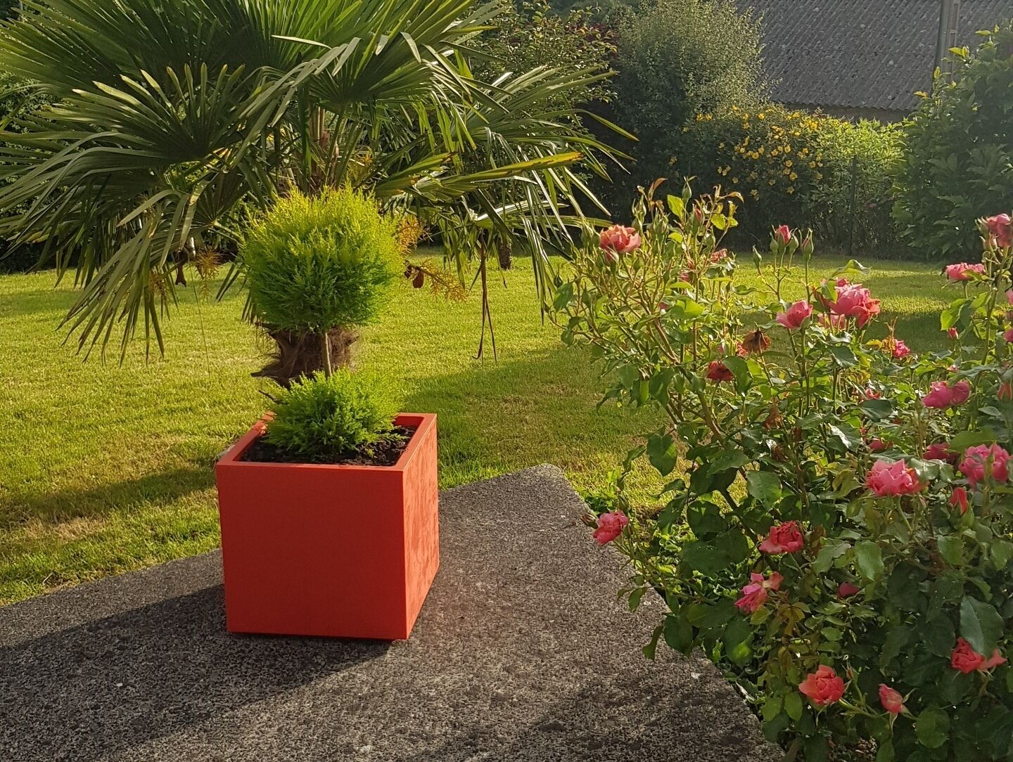 Enceinte de l’hébergement