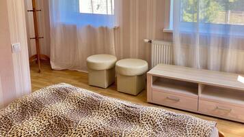 Cottage Keluarga, pemandangan kebun | 2 kamar tidur dan kedap suara