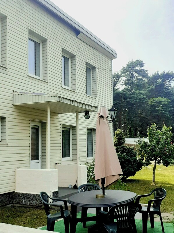 Fassade der Unterkunft