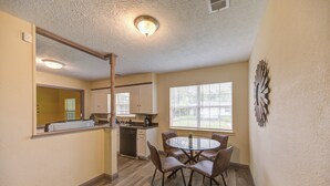 Dining - Indoor fireplace with patio and pool table (Beaumont)