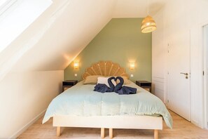 2 bedrooms, iron/ironing board, internet, bed sheets - Charming new house with terrace, Port du Legue (Plérin)