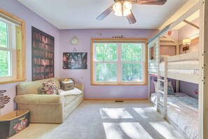 House (5 Bedrooms) | Interior - Tranquil Home on Fowler Lake w/ Private Boat Dock! (Gaylord)