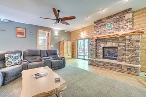House (5 Bedrooms) | Interior - Tranquil Home on Fowler Lake w/ Private Boat Dock! (Gaylord)