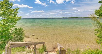 Alden Home w/ Fire Pit: Steps to Torch Lake!