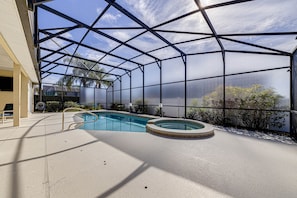 House, 4 Bedrooms | Pool | A heated pool - 416bc-west Haven 4 Bedroom Home by RedAwning (Davenport)