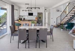 Interior - Seaview Villa Roko with heated pool (Jesenice, Dugi Rat)