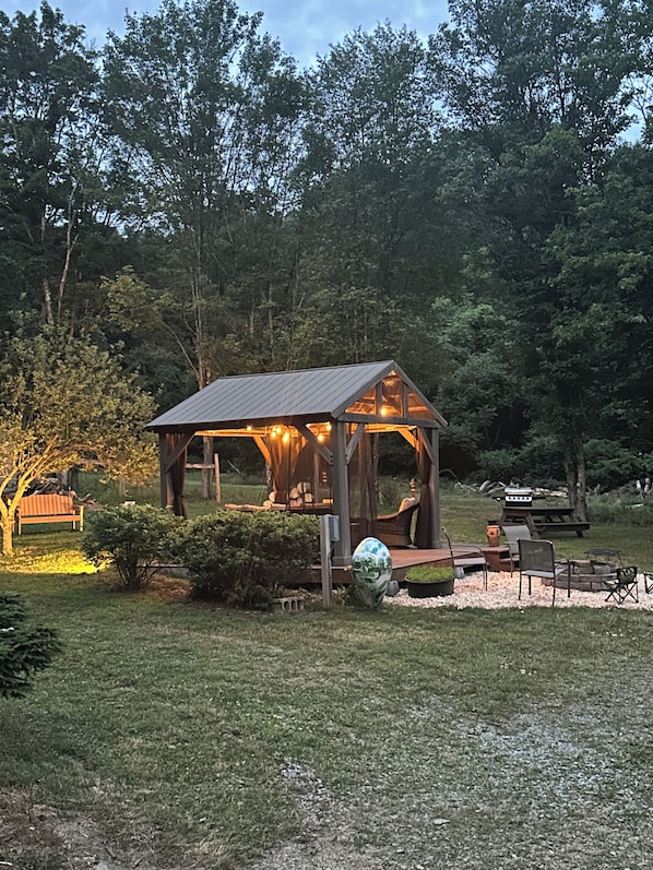 Enceinte de l’hébergement