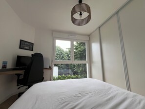 1 quarto, Wi-Fi, roupa de cama