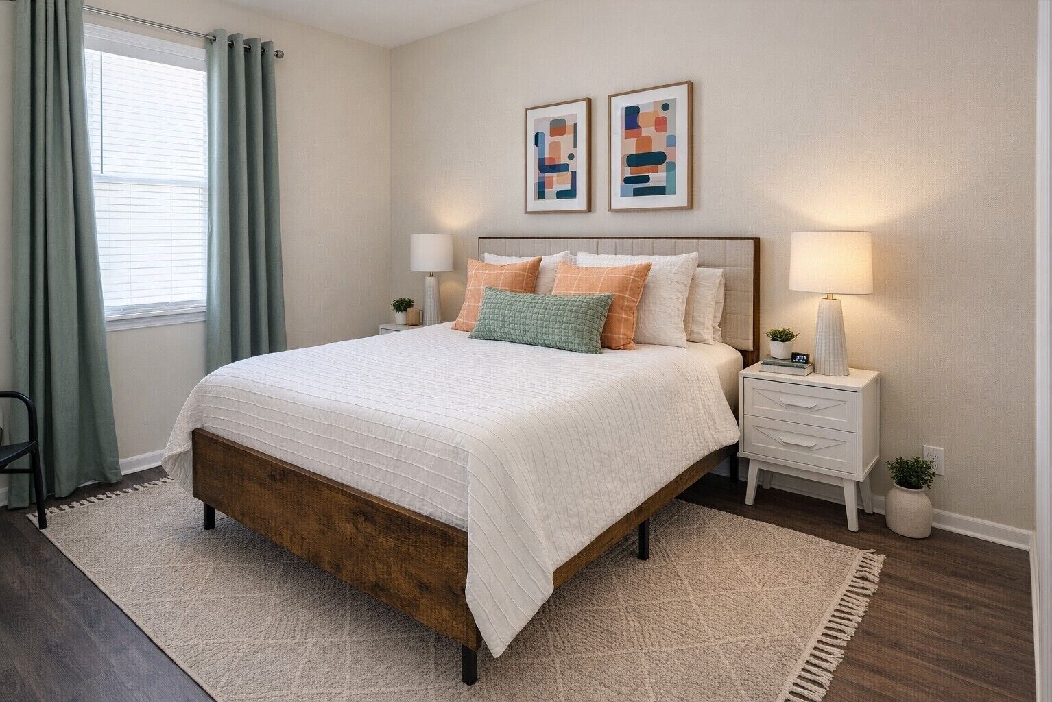 2 bedrooms, iron/ironing board, travel crib, free WiFi