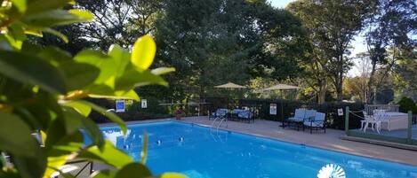 Seasonal outdoor pool