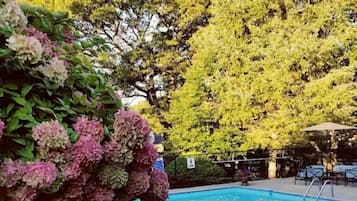 Alberca al aire libre por temporada