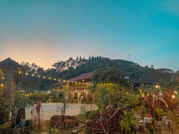 Façade de l’hébergement