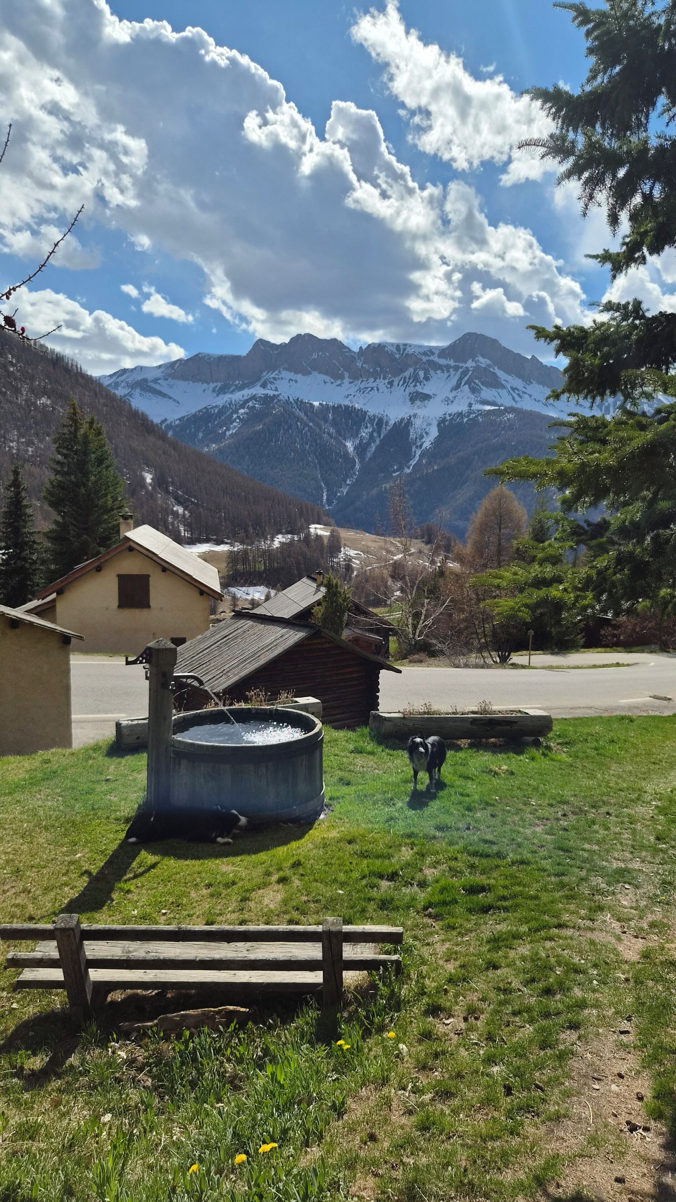 Enceinte de l’hébergement