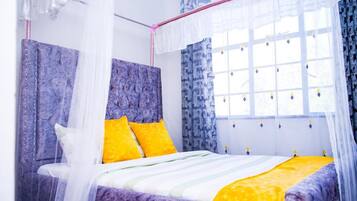 3 chambres, fer et planche Ă repasser, Wi-Fi, draps fournis