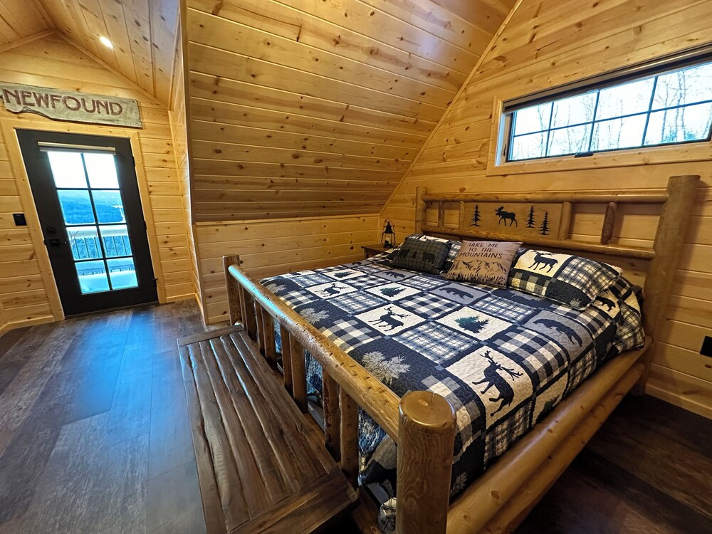 Luxurious Big Bear Log Home at Newfound Lake Hebron Vrbo
