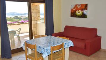 Appartamento, balcone, vista mare | Soggiorno