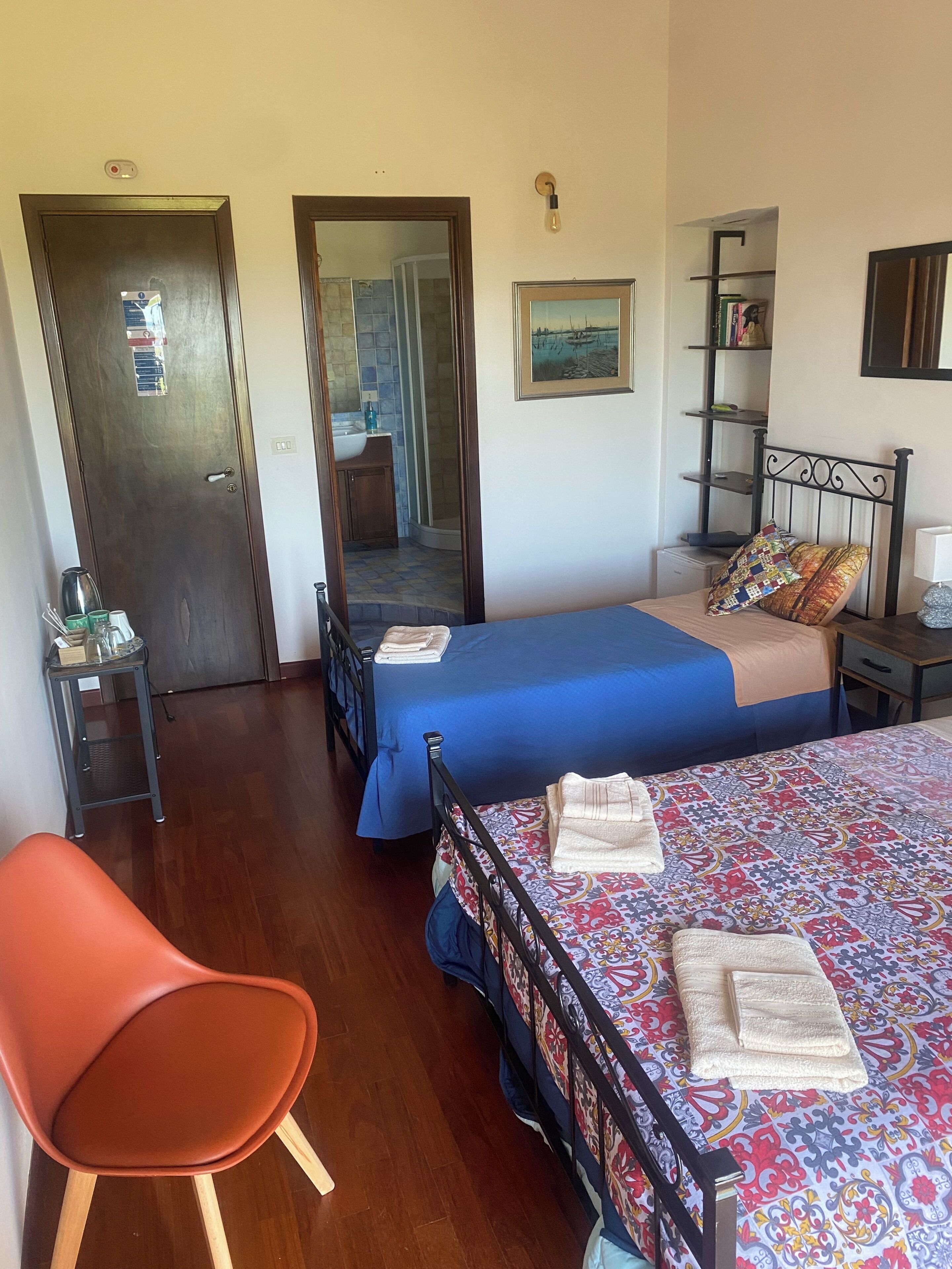 Panoramic Triple Room, Multiple Beds, Pool Access, Bay View | Interior